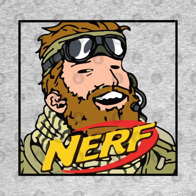 "Nerf" Rainbow Six Siege Meme Print by DungeonDesigns